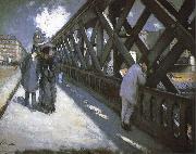 Gustave Caillebotte Study of pier Germany oil painting artist